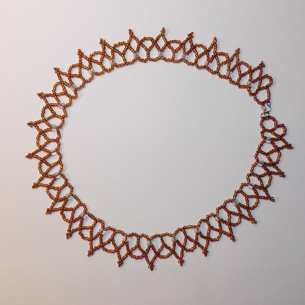 HANDMADE NECKLACE BEADED JEWELRY